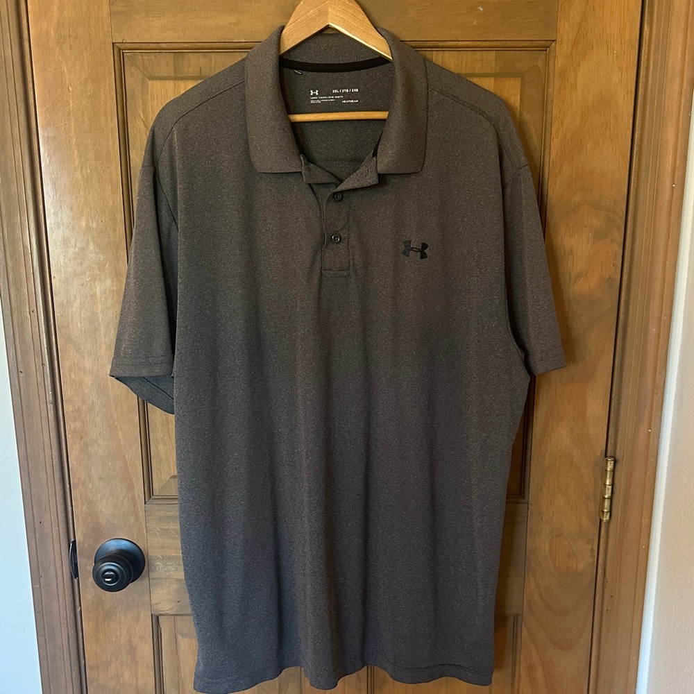 Under Armour Men's Charcoal Polo Shirt